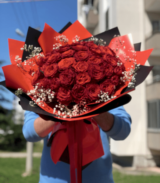 51 Adet Gülden İsteme Buketi