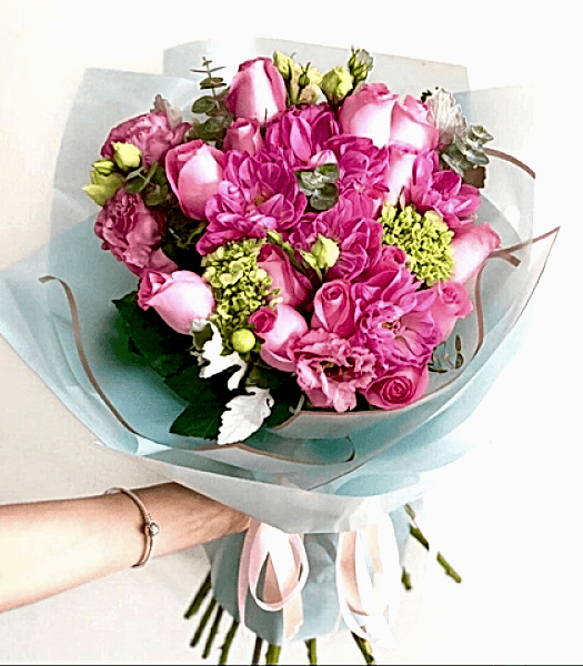 Pembe Aşkına Buketi