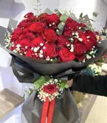 41 Kırmızı Gül Kız İsteme Çiçeği