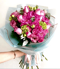 Pembe Aşkına Buketi