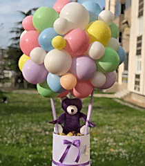 Ayıcıklı 100 Baloncuk Kutusu